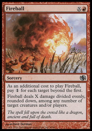 Fireball (Duel Decks: Jace vs Chandra) Medium Play