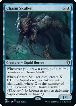 Chasm Skulker (Commander Legends: Battle for Baldur's Gate) Light Play