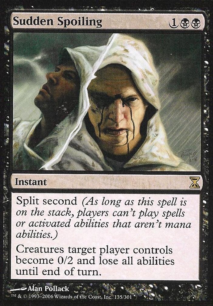 Sudden Spoiling (Time Spiral) Light Play Foil