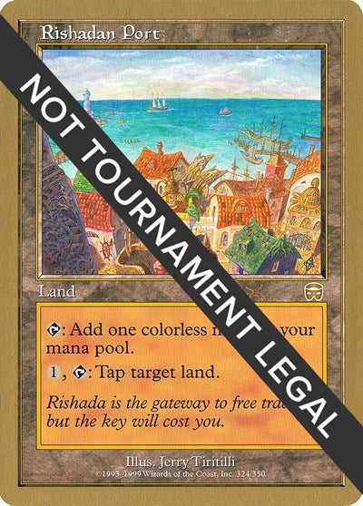 Rishadan Port - 2001 Jan Tomcani (MMQ) (World Championship Decks) Light Play