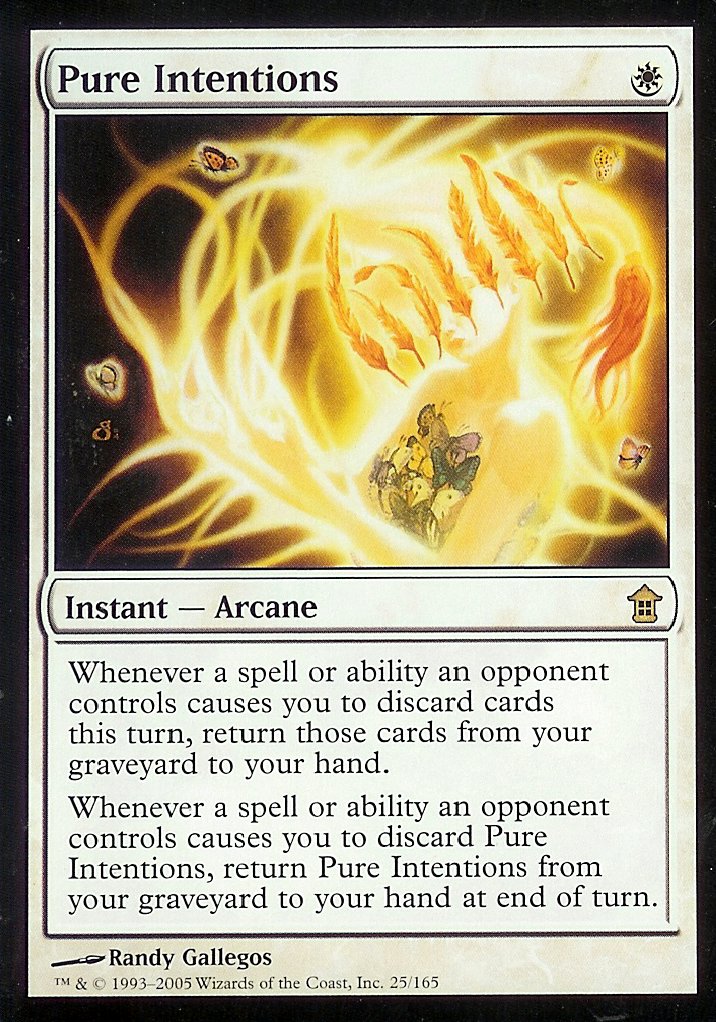 Pure Intentions (Saviors of Kamigawa) Light Play