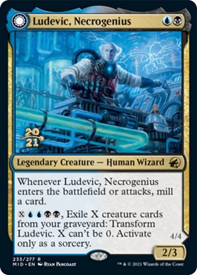 Ludevic, Necrogenius (Promos: Prerelease Cards) Near Mint Foil