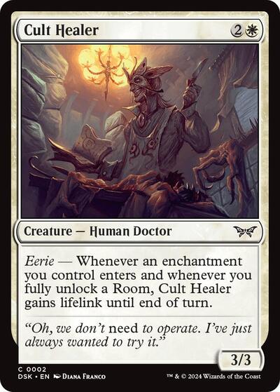 Cult Healer (Duskmourn: House of Horror) Near Mint
