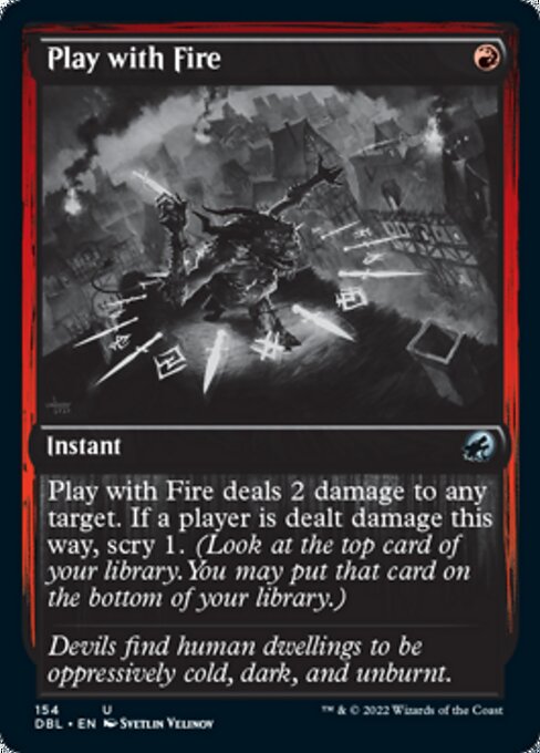Play with Fire (Innistrad: Double Feature) Medium Play