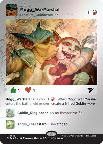 Mogg War Marshal (Rainbow Foil) (Secret Lair) Near Mint Foil
