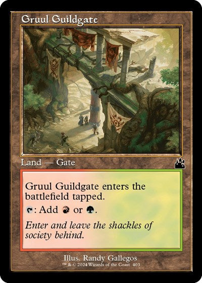 Gruul Guildgate Retro Frame|2|0|0.00
