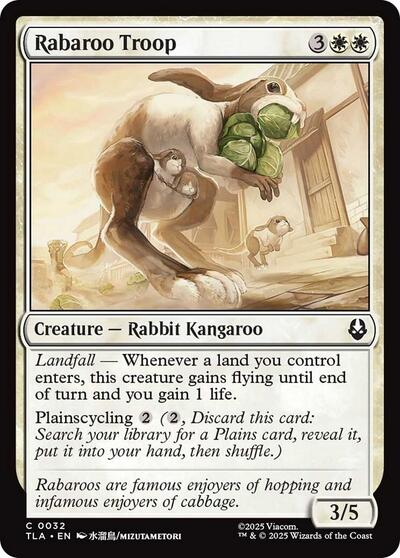 Rabaroo Troop (Avatar: The Last Airbender) Light Play Foil