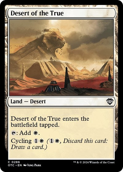 Desert of the True (Commander: Outlaws of Thunder Junction) Light Play