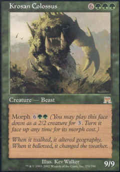 Krosan Colossus (Onslaught) Light Play