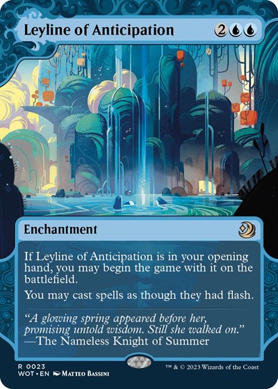 Leyline of Anticipation (Wilds of Eldraine: Enchanting Tales) Near Mint
