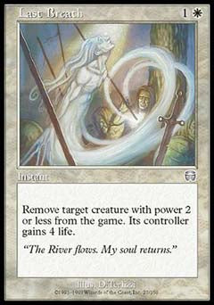 Last Breath (Mercadian Masques) Light Play