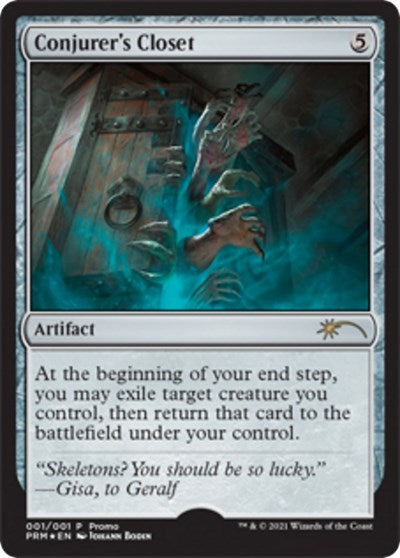 Conjurer's Closet (Promos: WPN and Gateway) Light Play Foil