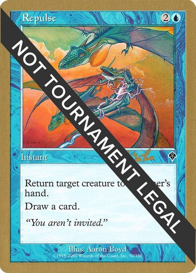 Repulse - 2002 Carlos Romao (INV) (World Championship Decks) Medium Play