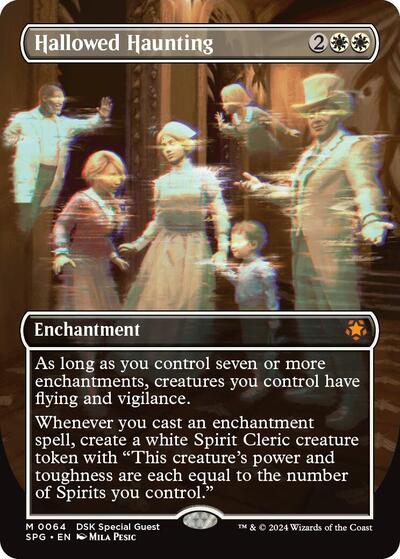Hallowed Haunting (Borderless) (Special Guests) Near Mint Foil