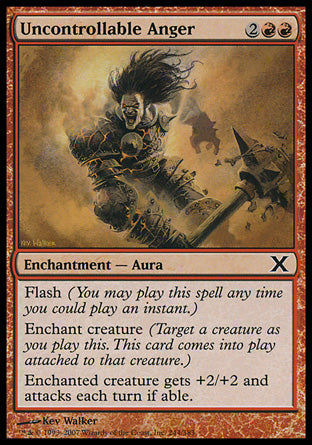 Uncontrollable Anger (10th Edition) Near Mint