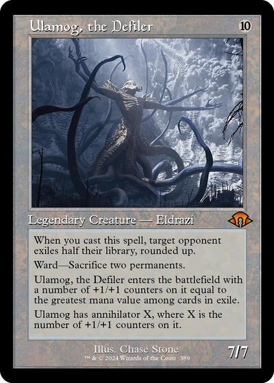 Ulamog, the Defiler (Retro Frame) (Modern Horizons 3) Near Mint