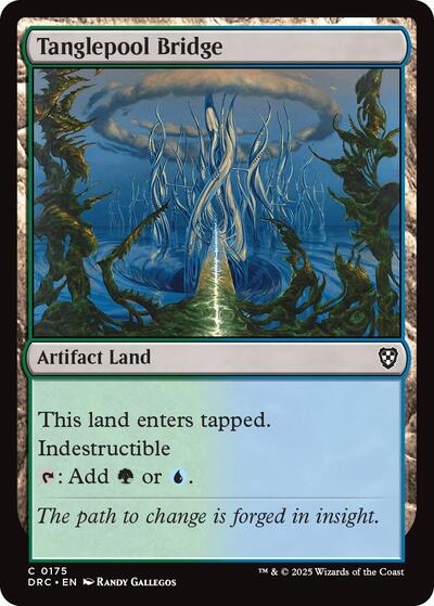 Tanglepool Bridge (Commander: Aetherdrift) Medium Play