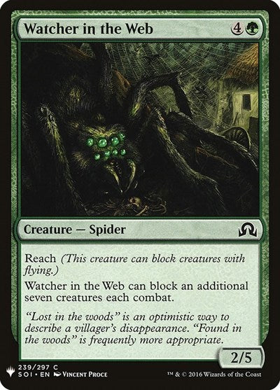 Watcher in the Web (Mystery Booster) Near Mint