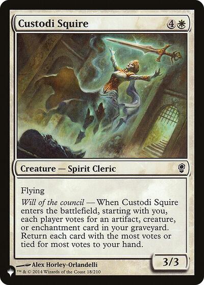 Custodi Squire (The List) Light Play