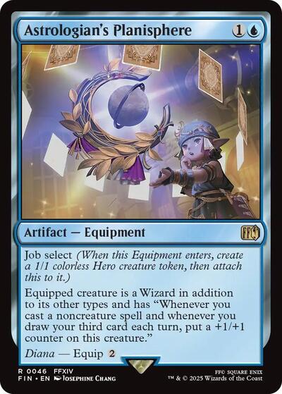 Astrologian's Planisphere (Universes Beyond: FINAL FANTASY) Heavy Play Foil