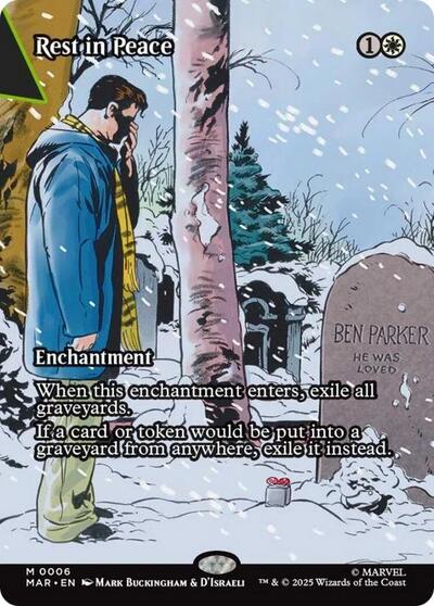 Rest in Peace (Borderless) (Marvel Eternal-Legal) Near Mint Foil