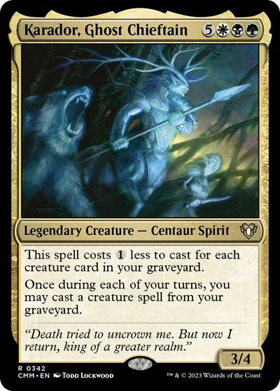 Karador Ghost Chieftain|2|0|0.00