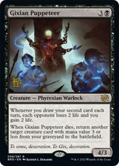 Gixian Puppeteer (Promos: Prerelease Cards) Light Play Foil