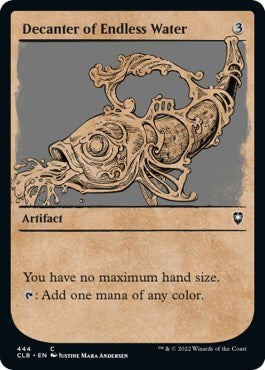 Decanter of Endless Water (Showcase) (Commander Legends: Battle for Baldur's Gate) Light Play Foil