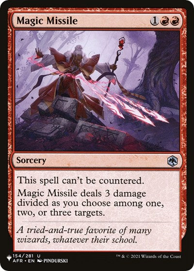 Magic Missile (The List) Light Play