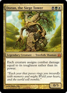 Doran, the Siege Tower (From the Vault: Legends) Light Play Foil