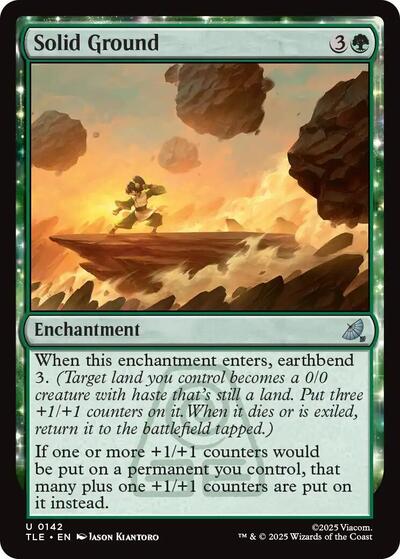 Solid Ground (Avatar: The Last Airbender: Eternal-Legal) Near Mint Foil