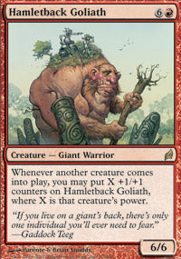 Hamletback Goliath (Lorwyn) Medium Play