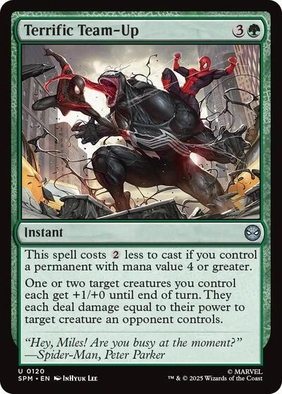 Terrific Team-Up (Marvel's Spider-Man) Near Mint Foil