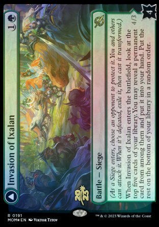Invasion of Ixalan (Promos: Prerelease Cards) Light Play Foil