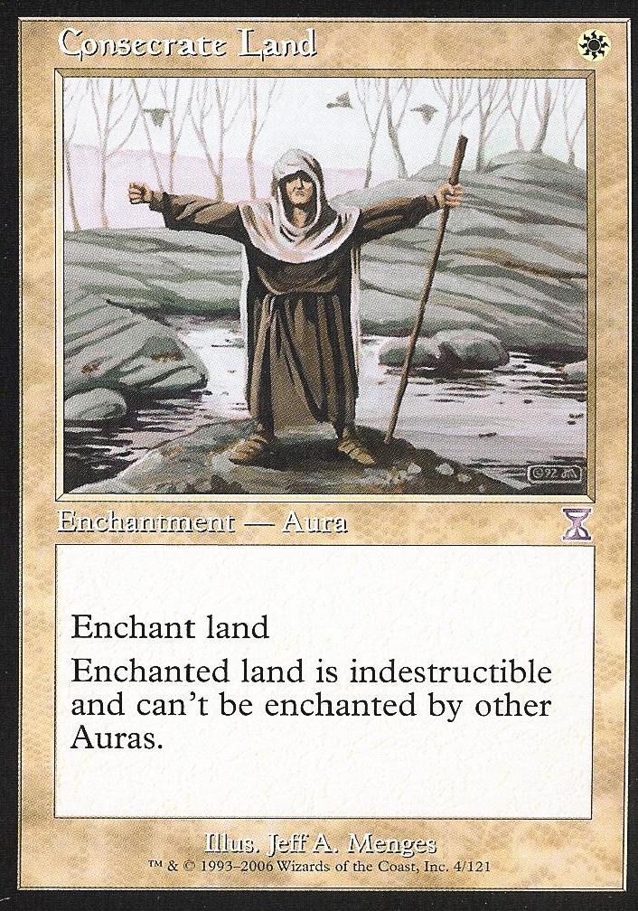 Consecrate Land (Time Spiral Time Shifted) Medium Play