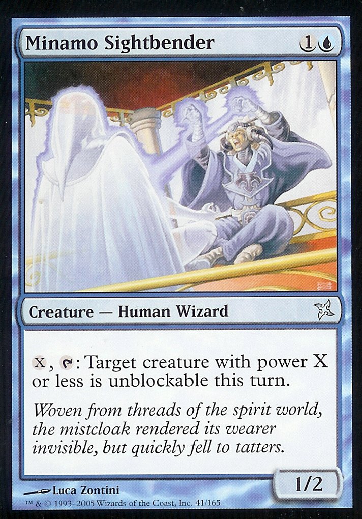 Minamo Sightbender (Betrayers of Kamigawa) Medium Play