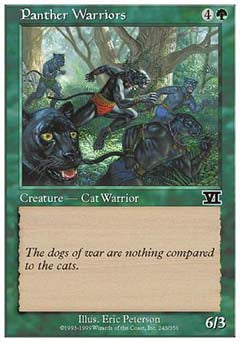 Panther Warriors (Classic 6th Edition) Light Play