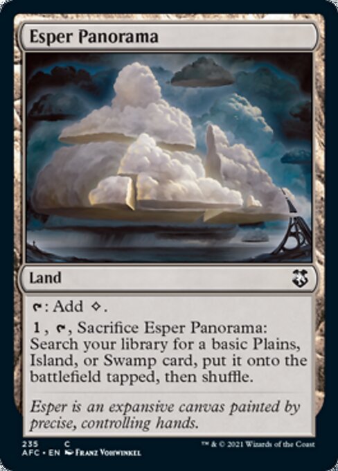 Esper Panorama (Commander 2021 Forgotten Realms) Near Mint