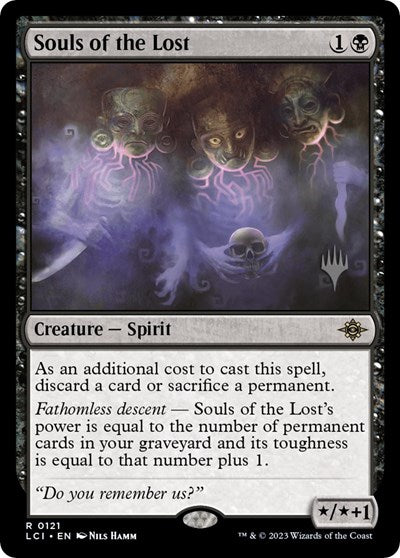 Souls of the Lost (Promo Pack: The Lost Caverns of Ixalan) Light Play Foil