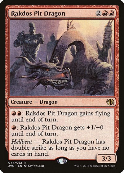 Rakdos Pit Dragon (Duel Decks: Anthology) Light Play