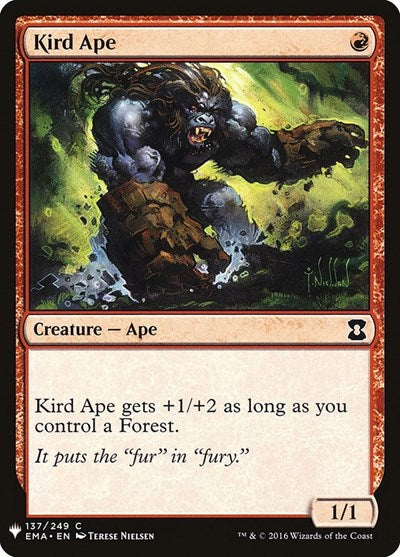 Kird Ape (Mystery Booster) Light Play