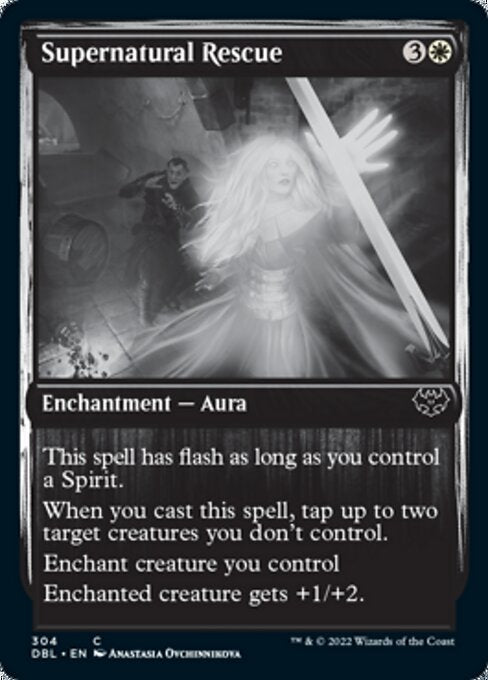 Supernatural Rescue (Innistrad: Double Feature) Light Play