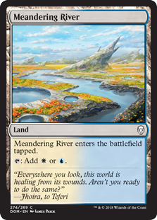 Meandering River (Dominaria) Light Play