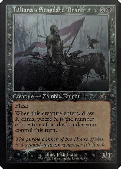 Liliana's Standard Bearer (Retro Frame) (Secret Lair) Near Mint Foil
