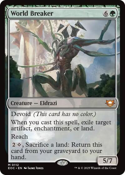 World Breaker (Commander: Edge of Eternities) Light Play