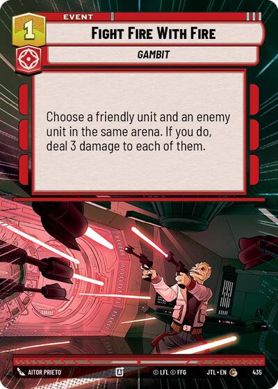 Fight Fire With Fire (Hyperspace) (Jump to Lightspeed) Near Mint