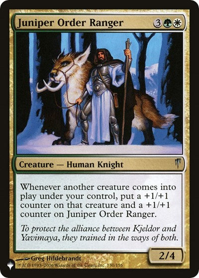 Juniper Order Ranger (The List) Near Mint
