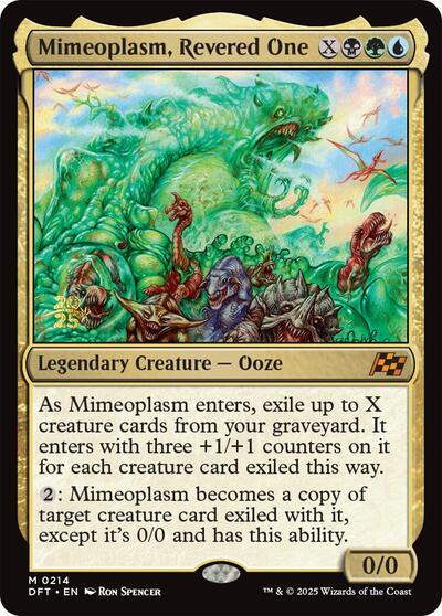 Mimeoplasm, Revered One (Promos: Prerelease Cards) Near Mint Foil