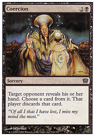 Coercion (9th Edition) Medium Play