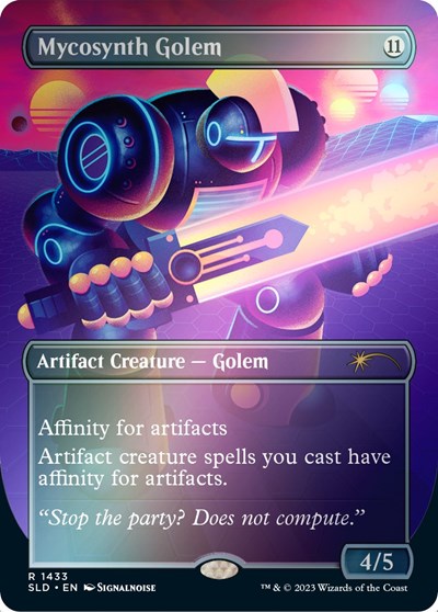 Mycosynth Golem (Rainbow Foil) (Secret Lair) Near Mint Foil